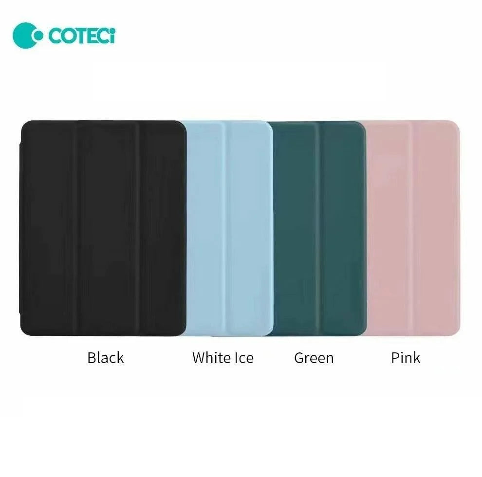 COTECi Three-fold Pen slot TPU Protective case for iPad