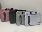 Sumffis SS-0337 Soft PVC PU Leather Material Laptop Bag 15 Inch