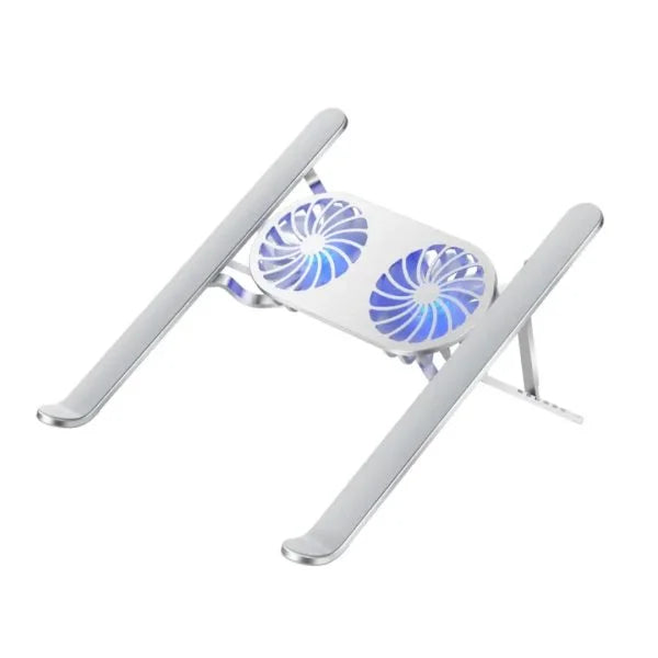 Ergonomic Laptop Holder with Multi Angles Adjustment, Aluminum Cooling Bracket