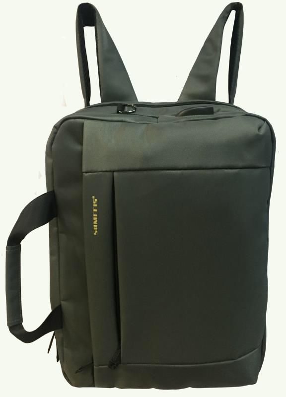 Sumffis SS-9160 Laptop Bag and backpack 2 in 1 15.6 Inches External USB Charge And Aux