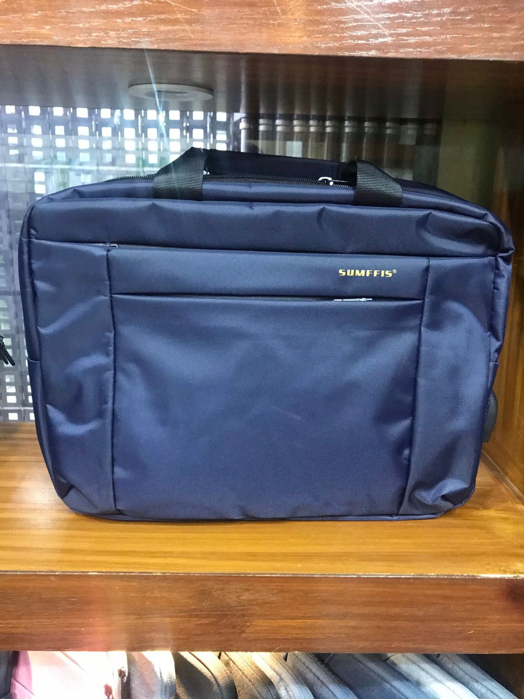 Sumffis SS-9160 Laptop Bag and backpack 2 in 1 15.6 Inches External USB Charge And Aux