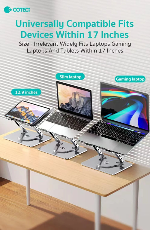 COTECi SD-65 360° Folding Rotary laptop stand
